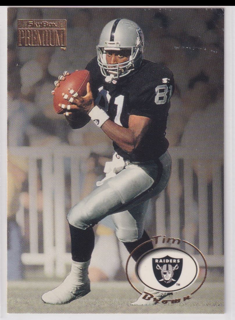 1996 SkyBox Premium #124 Tim Brown