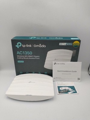 TP-Link EAP225 Omada AC1350 Gigabit Wireless Access Point White