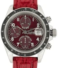 TUDOR WATCH CHRONOTIME TIGER 79270P BORDEAUX DIAL CHRONOGRAPH AUTOMATIC SS MEN'S