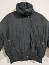 Downhill Racer Men's Down Insulated Ski Jacket Full Zip Black Size L