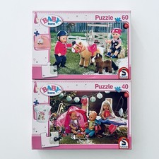 Lote 2 Puzzles Baby Born 40 & 60 Piezas 2019 Schmidt Spain puzzle sin ropa