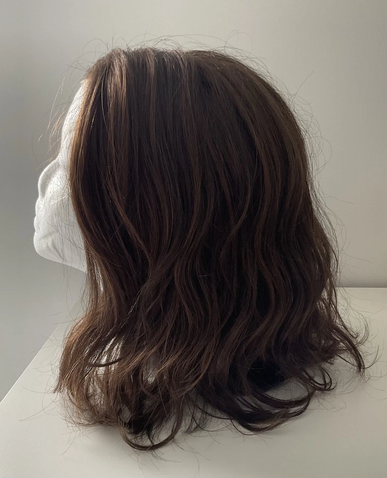 Peruca Henry Margu Kendall em marrom castanha 6H com destaques ruivos - Imagem 2 de 4