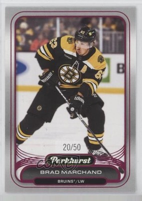 2023-24 Upper Deck Parkhurst Pink Foil 20/50 Brad Marchand #22 0u20