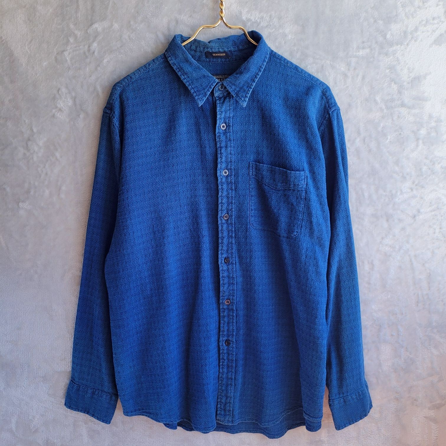 PENDLETON Tennyson Blue Button Down Shirt Size XL… - image 3