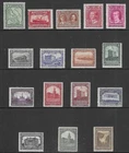 NEWFOUNDLAND 1928, FULL SET OF POSTAGE STAMPS, KING GEORGE V SG 164-185, MLH.