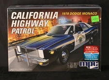 1978 Dodge Monaco California Highway Patrol MPC Plastic Model Kit 1:25 Sealed