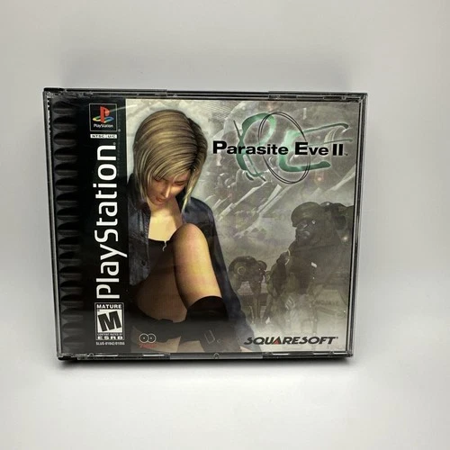 Parasite Eve II 2 - PS1 2000 CIB w/ Reg Card + Case Protector VGC Tested