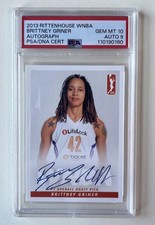 2013 Brittney Griner Rittenhouse Rookie Autograph - PSA 10, AUTO 9