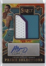 2023 Select Prime Selections Signatures Tie-Dye Prizm /25 Amari Bailey Auto g2u