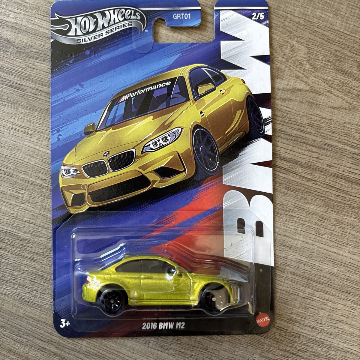 2025 Hot Wheels Silver Series RT01 ' 2016 BMW M2 2/5 IN HAND