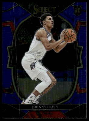 2022-23 Panini Select #100 Johnny Davis Blue (Retail Base)