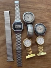 Job lot watches mechanical spares or repair some vintage talis lotus timex