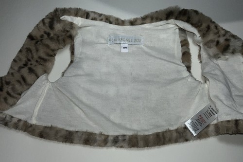 Rachel Zoe Faux Fur Vest Infant Size 18 Months - Picture 3 of 7