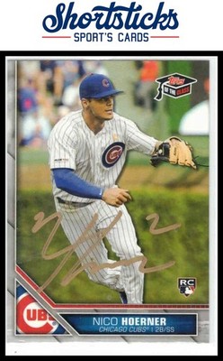 2020 Topps of the Class #80 Nico Hoerner Signed Auto IP In Person Cubs RC