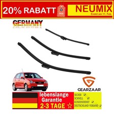 Scheibenwischer vorne + hinten passend für VW POLO | 9N | BJ 2002-2009