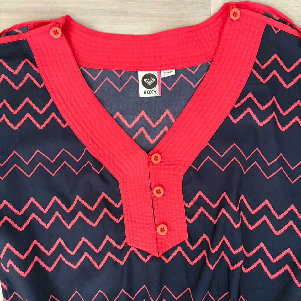 Vestido feminino Roxy Juniors com cordão na cintura tamanho XL - Imagem 3 de 4