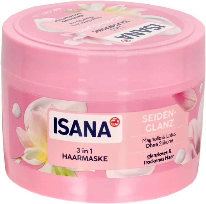 Isana Silky Shine 3in1 Hair Mask Magnolia & Lotus 250ml
