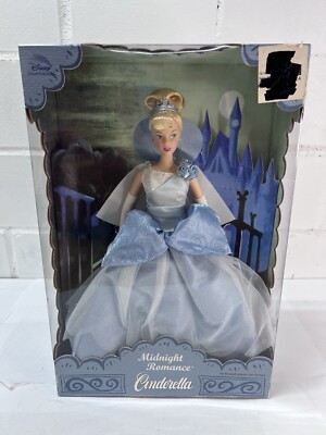 Rare Disney ''Midnight Romance'' 2002 Cinderella Doll Mattel #56424 New In Box