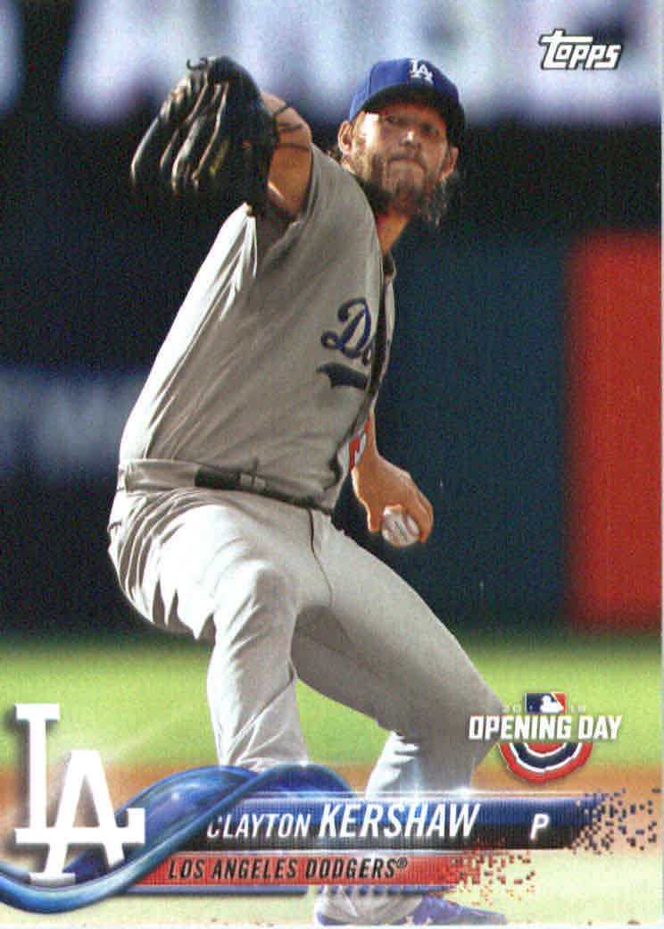 2018 Topps Opening Day Baseball Base Singles #1-199 (Pick Your Cards)