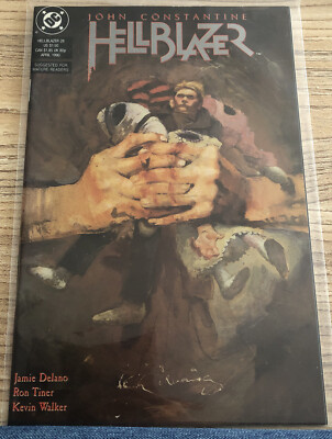 HELLBLAZER #28 DC VERTIGO COMIC JOHN CONSTANTINE APRIL 1990 & BAGGED