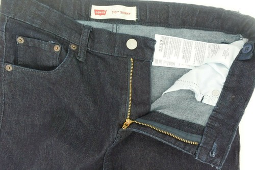 Levi's Boy's 510 Dark Wash Skinny Stretch Jeans 18 Reg - Picture 3 of 8