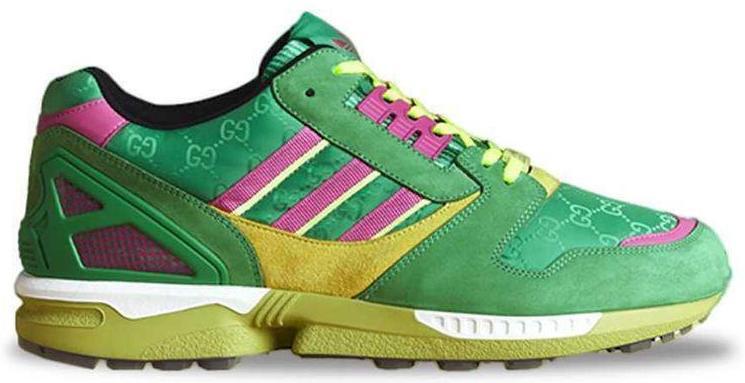 Size 12 - adidas Gucci x ZX 8000 Green GG Monogram for sale