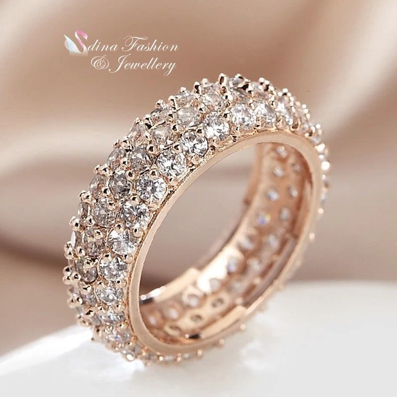 Diamond studded wedding sale band