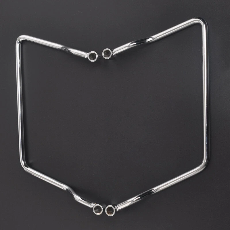 Soportes de montaje de barra de soporte de bolsa de sillín de metal de 17 cm para Honda Rebel CMX 250 CMX250 Foto 4 de 4