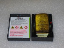 New Snap-on Tools Zippo Lighter Antique Gold Collectible Zippo 2025 Nib