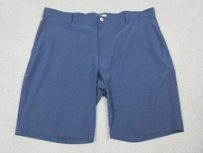 Peter Millar Shorts Mens 40 Blue Chino Logo Lightweight Pockets Preppy 40X21