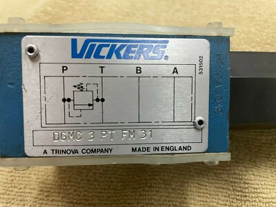 Vickers DGMC-3-PT-FM-31 Pressure Relief Valve