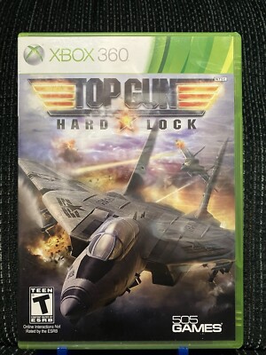 Top Gun: Hard Lock (Microsoft Xbox 360, 2012) Complete In Box CIB