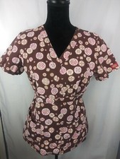 Dickies Womens Scrub Top V-Neck Career Size S Small