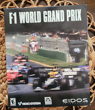 F1 World Grand Prix (1998) PC Big Box NUOVO sigillato in fabbrica edizione negozio al dettaglio USA