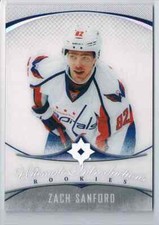 2016-17 ULTIMATE INTRODUCTIONS ZACH SANFORD ROOKIE WASHINGTON CAPITALS #63
