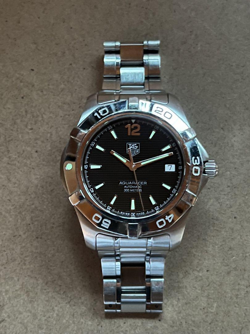 TAG Heuer Aquaracer WAF2110-0 Men's Automatic Watch 300M TAG Heuer Aquaracer WAF2110-0 Men's Automatic Watch 300M