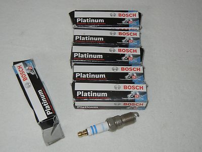 BOSCH 6701 PLATINUM SPARK PLUGS SET OF 6 FINE WIRE