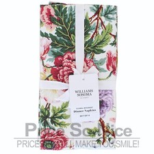 Williams Sonoma Spring Floral Napkins, Set of...