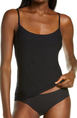 New! $68 Commando Butter Cami Black Sz L