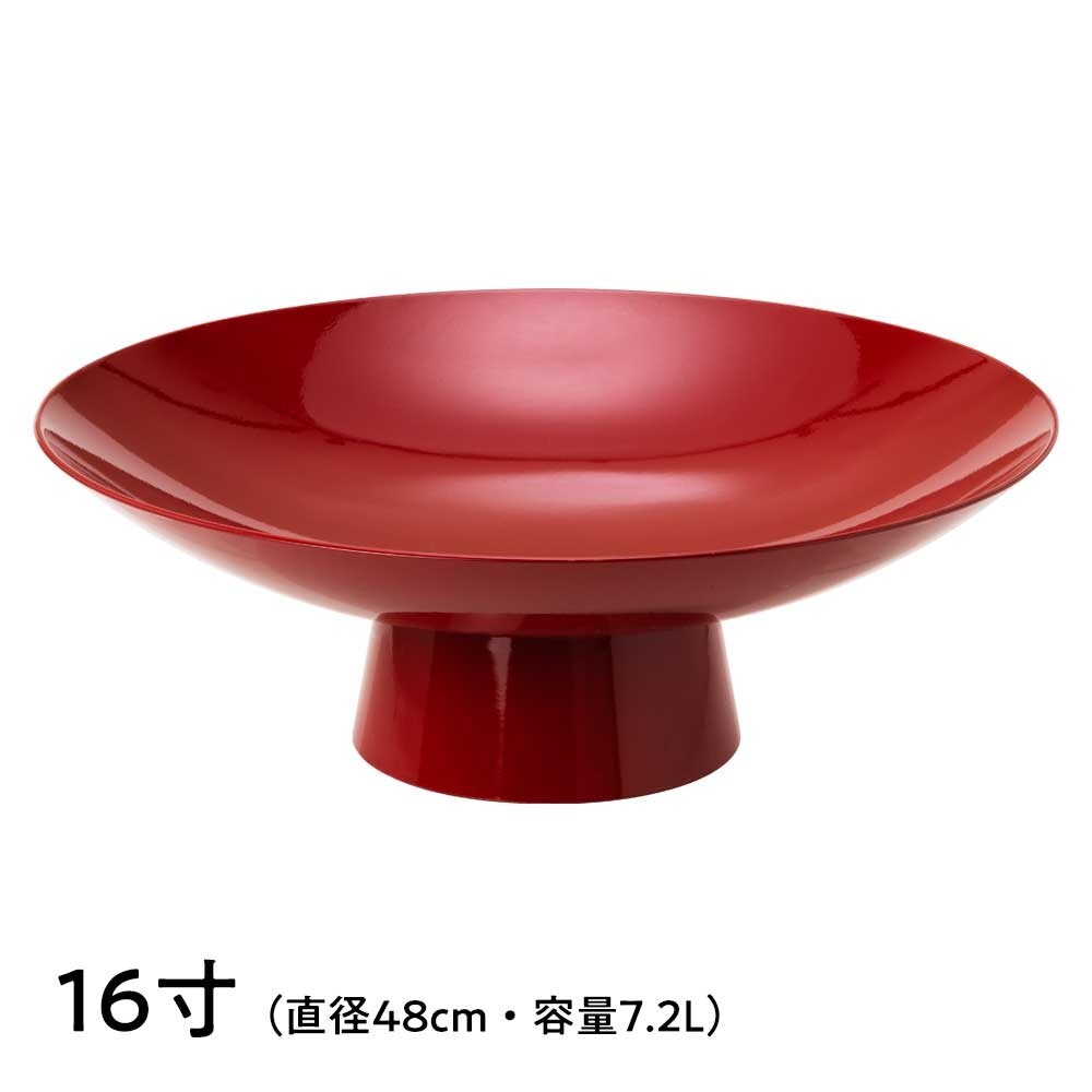 big sakazuki japanes sake cup vermilion red for sake diameter:17.7