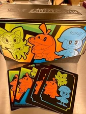 1x Pokemon EMPTY Elite Trainer Box SV Paldea Evolved Sprigatito Fuecoco Quaxly