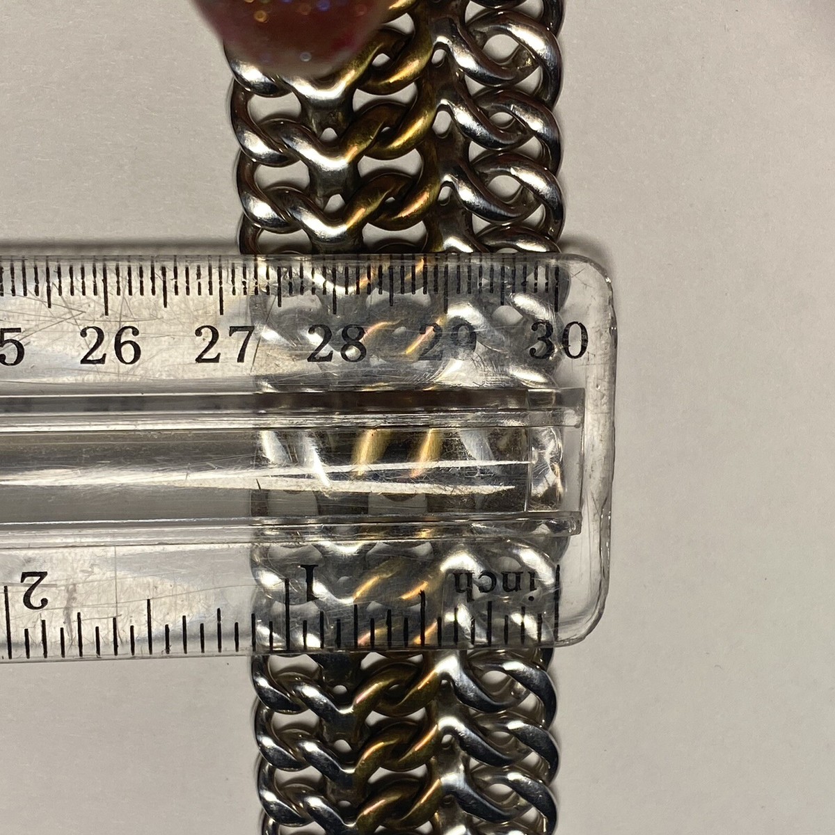Espinoza Sterling Silver Triple Curb Necklace 167.9 Grams 17 Espinoza Sterling Silver Triple Curb Necklace 167.9 Grams 17