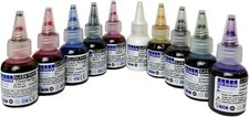 10x25 ml Glasmalerei-Set. Glasmalfarben Schne...
