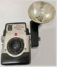 Vintage Kodak Brownies Bulls Eye Camera with Midget Flashholder