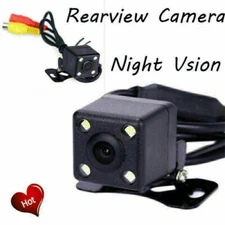 Car Backup Rearview Camera Waterproof 4 LED Night Vision Light 170 Degree View
