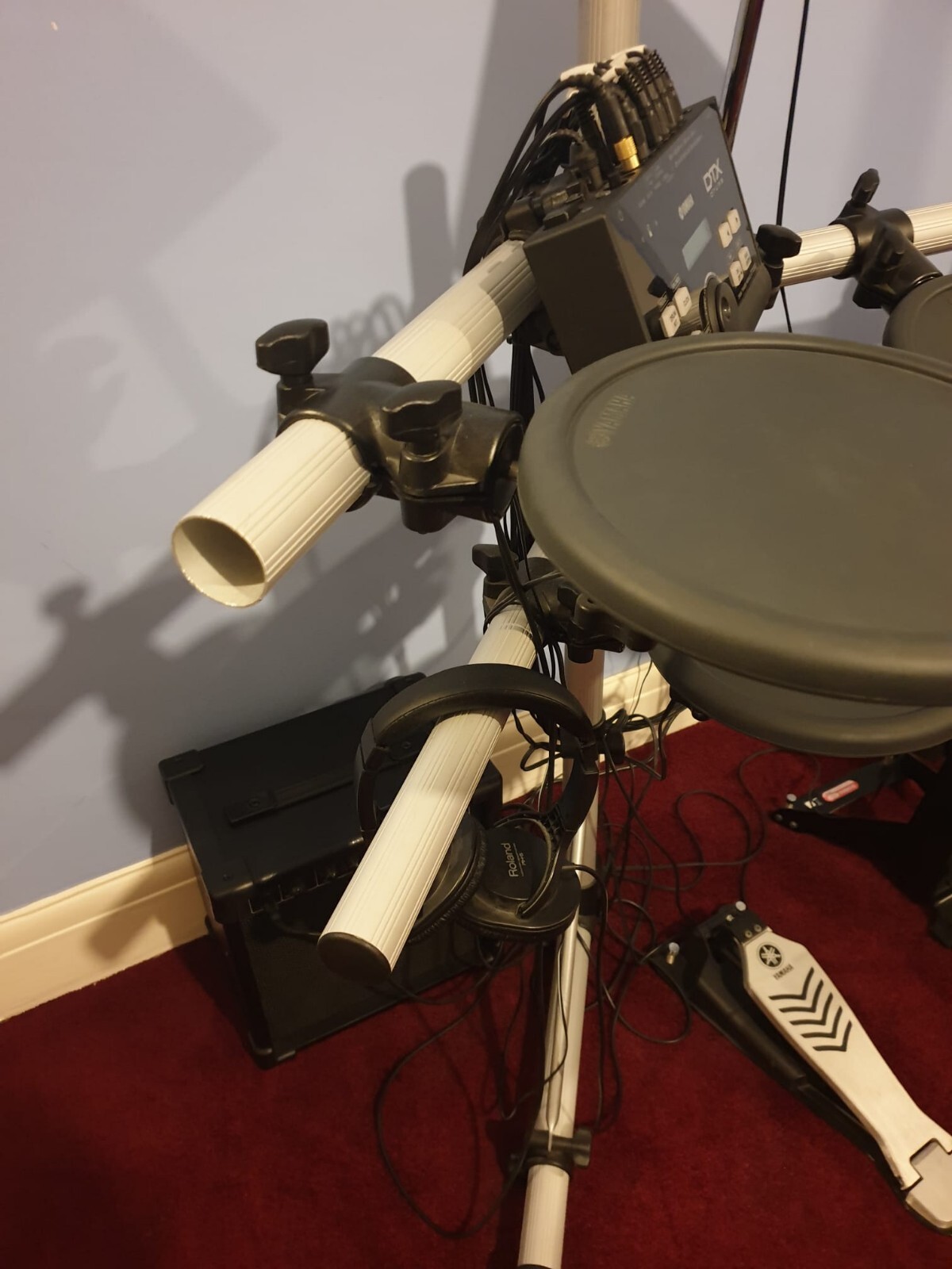 Yamaha DTX500 Drum Kit & Accesories eBay