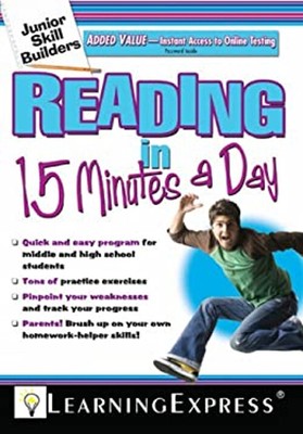 Reading in 15 Minutes a Day Paperback LearningExpress Staff