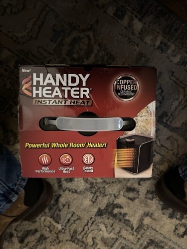 Handy Heater Instant Heat - Copper Infused Ceramic Technology Space Heater (011) - Picture 4 of 5