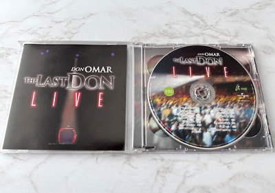 Don Omar The Last Don Live 2 CD ORIGINAL PUERTO RICO IMPORT! 2004 Morena RARO!