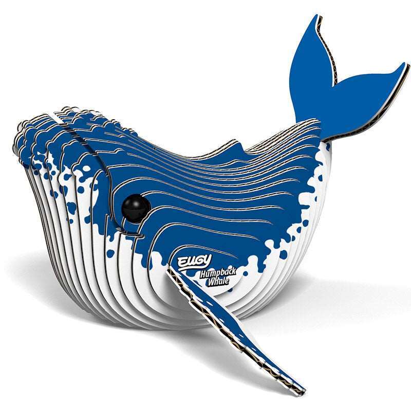 EUGY Humpback Whale 3D Model Kit Educational STEM Toy Ocean Animal Gift Age 6+